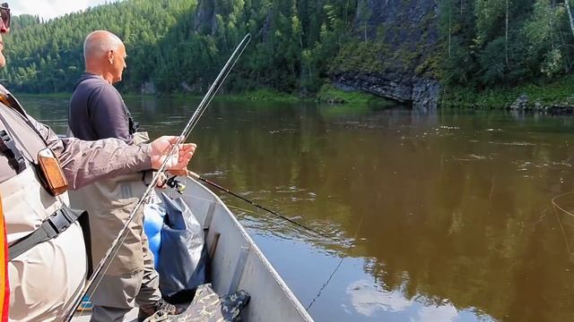 Вот Это Рыбалка. Ленок на блесну в притоках Енисея HD. This is fishing Lenok trolling in the tribu смотреть онлайн