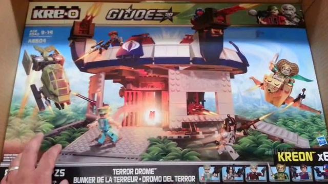 Kre-O G.I. Joe Terror Drome ToysRUs.com Order Unboxing смотреть онлайн
