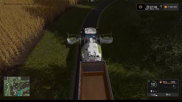 Farming simulator 17 FICHTELBERG Обзор карты смотреть онлайн