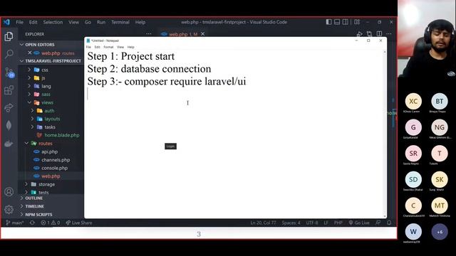 Day 16 | Login/Register in Laravel | Learn Laravel | Task Management | PHP, Laravel & MySQL Worksho смотреть онлайн