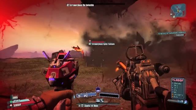Borderlands 2 - Lead Storm of DEATH (How to Kill Terra EASY) смотреть онлайн