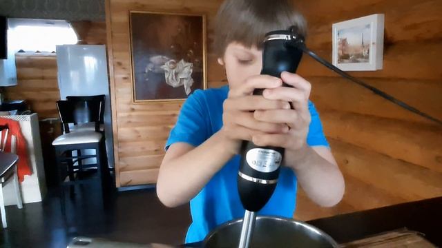 Суп-пюре: грибы, картошка и все, все, все.