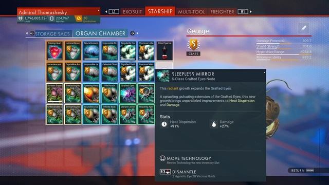 No Man's Sky - How to Upgrade Inventory Slots and Get Maximum Stats on a Living Ship смотреть онлайн