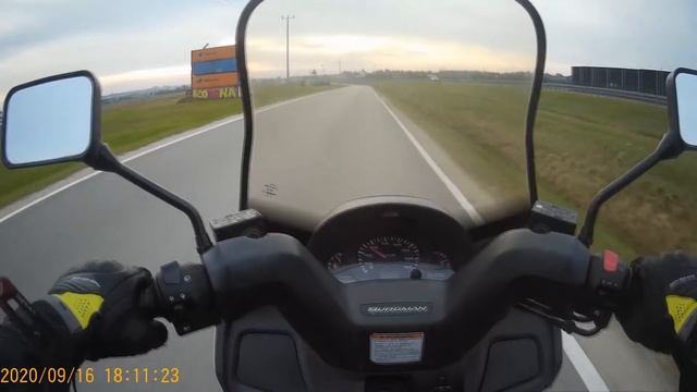 Suzuki Burgman 400 K2 2001 przyspieszenie 0-100 смотреть онлайн