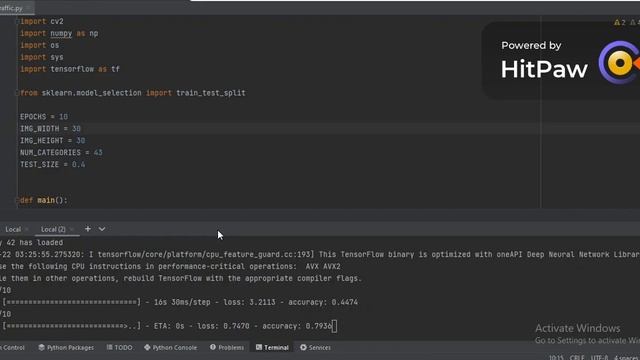 Rayah - Traffic project - CS50's Introduction to AI with Python смотреть онлайн