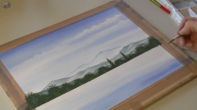 A 30 Minute Watercolour Painting, a Mountainside Lake смотреть онлайн