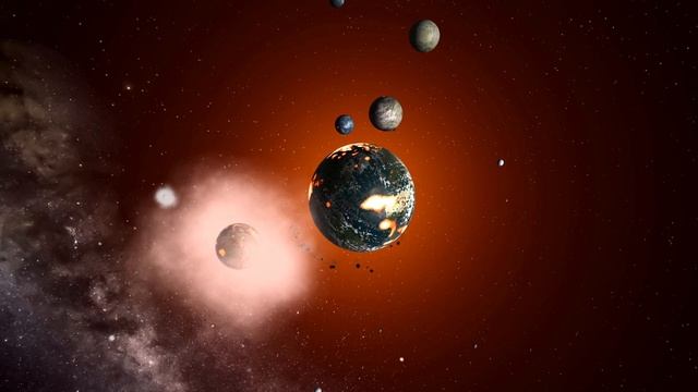 Исцеляющая Космическая Музыка с видами вселенной. Космос не приветлив, но красив смотреть онлайн