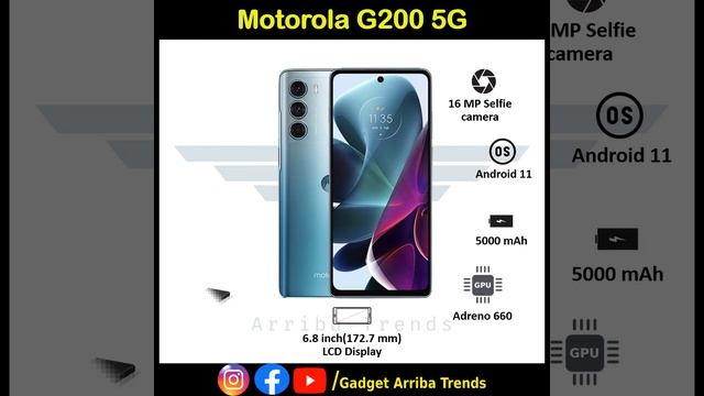 Motorola Moto G200 5G Review | Moto G200 5g Unboxing| Moto G200 5g Specs | Moto G200 5g Price