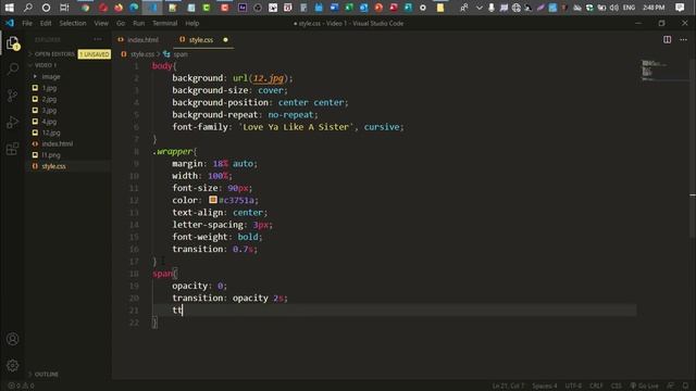 How to CSS3 fade in fade out text animation effects in bangla |Css fade in out text jafar sadik hel смотреть онлайн