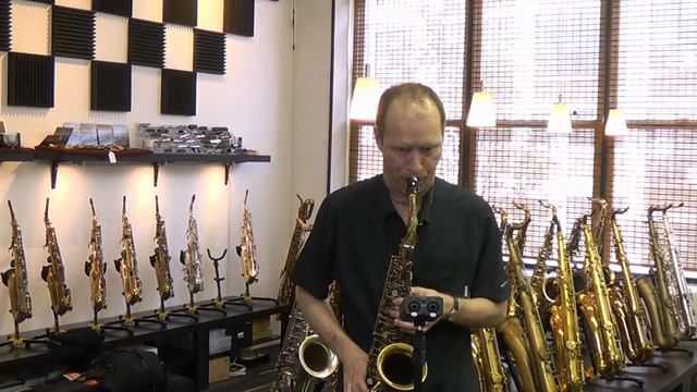 Selmer Mark VI 124xxx alto sax смотреть онлайн