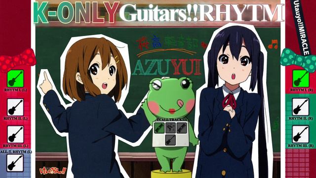 Utauyo!! MIRACLE - Rhythm Guitars Only【AZUYUI】K-On!! смотреть онлайн