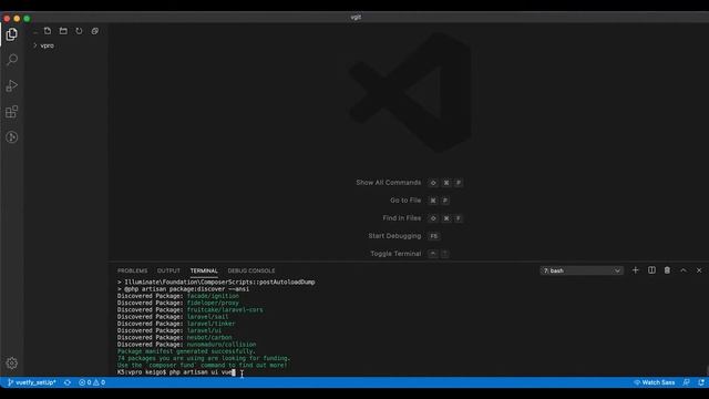 Laravel8でVuetify環境構築(前編Vue.js導入) смотреть онлайн