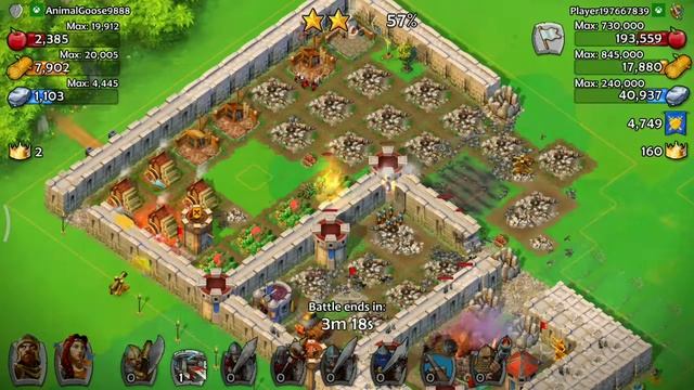 Castle Siege - Mobile Age of Empire Game - Interesting смотреть онлайн