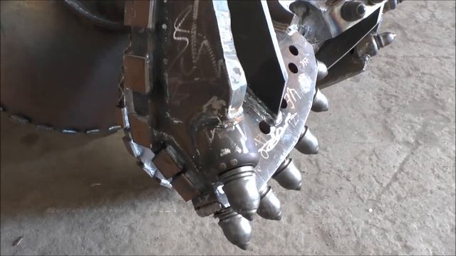 Беспилотный скальный шнек бур ТРИС Double cut rock auger without rock pilot TRIS смотреть онлайн