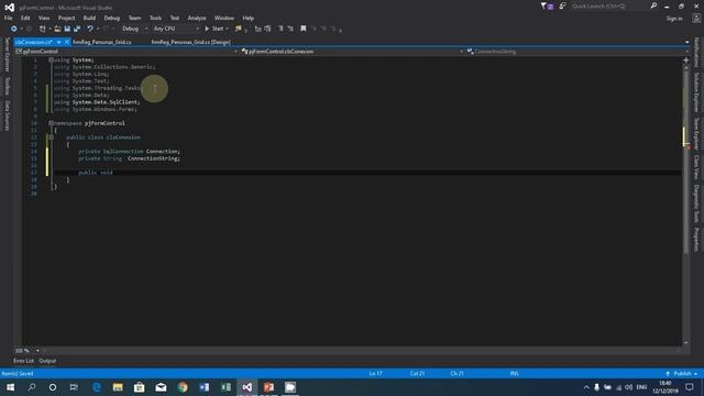 C# Creando clase para Conexion a Base de Datos con ADO.NET смотреть онлайн