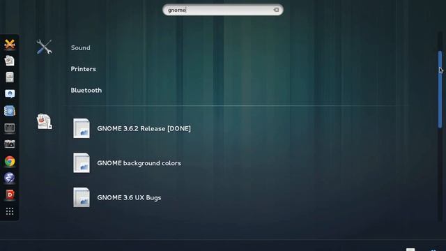 GNOME Shell 3.8 search redesign смотреть онлайн