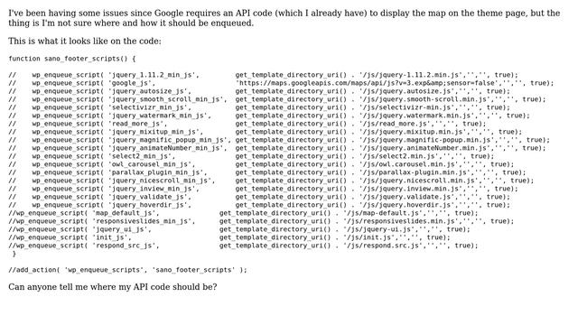 Wordpress: Where to insert Google Maps API code in functions.php (2 Solutions!!) смотреть онлайн