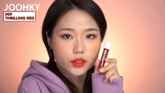 REAL MATTE❤️All 15 Colors Of PERIPERA's INK MATTE BLUR TINTS