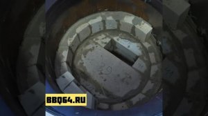 Порядовка отопительной печи Ладушка. Подробная сборка печи из шамотного кирпича.