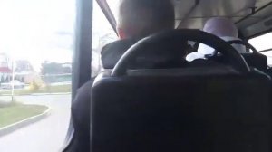 ?Небольшая поездка на автобусе Богдан А092 в Городе Горячий Ключ?