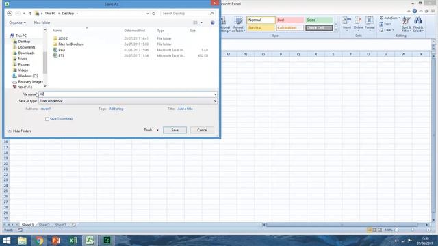 Lesson 1: Opening, Closing, and Saving an Excel Workbook смотреть онлайн