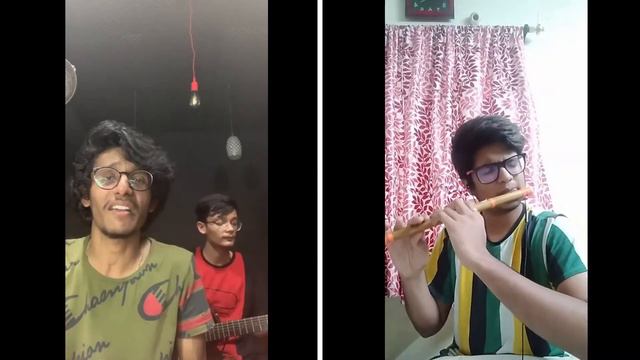 Laal ishq cover by VALLABH ft. Saagar |Arijit Singh | Flute cover | lockdown cover смотреть онлайн