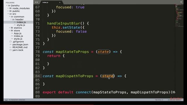 React 16.x教程 之 项目实战（Header组件开发）｜7.6 使用React-Redux进行应用数据的管理 —— React系列课程从零基础到项目开发实战 смотреть онлайн