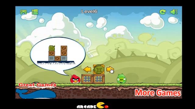 Angry Birds Vs Bad Piggies Walkthrough смотреть онлайн