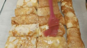 Очень вкусные налистники с творогом