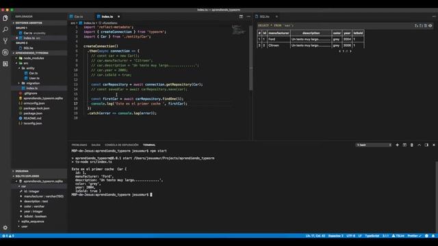 ? Tutorial de Typeorm con Typescript en español - #3 Queries смотреть онлайн
