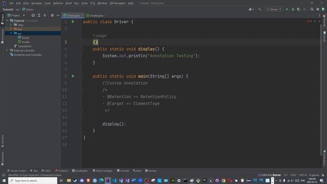 Annotations Episode 04: Custom Annotation Creation and Parameter Initialization (Default Values) смотреть онлайн