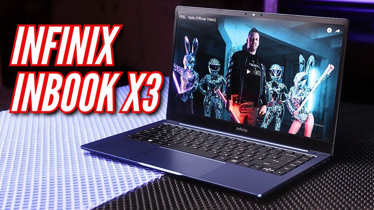 INFINIX INBOOK X3. IPS 14, 1.29кг, CORE I7, 16GB, 512GB