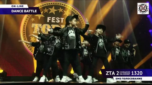 TODES FEST 2017 Воронеж. Баттл. Студия Лапино, 1 лига, малыши смотреть онлайн