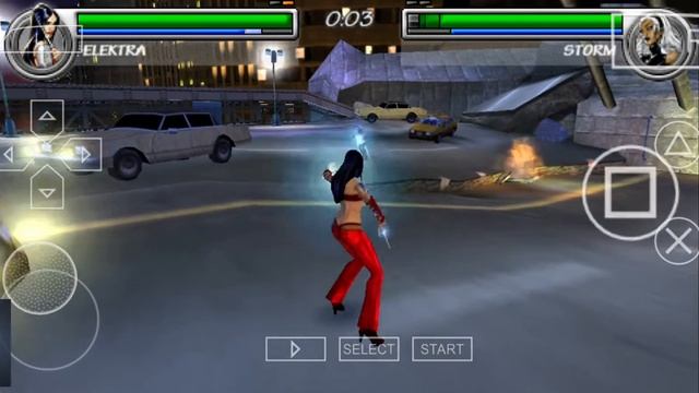 Elektra vs Storm - Marvel Nemesis: Rise of the Imperfects смотреть онлайн