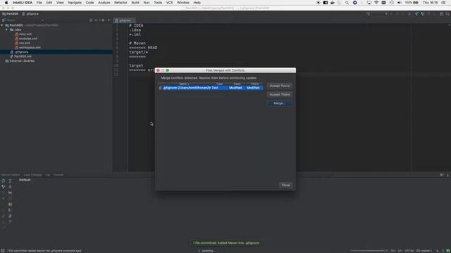 Tutorial: Practical Programmer Java (IntelliJ IDEA) - Part 4. GIT смотреть онлайн
