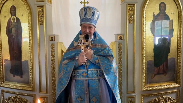 Проповедь настоятеля храма, архим. Иеронима (Тестина), на праздник Рождества Пресвятой Богородицы смотреть онлайн