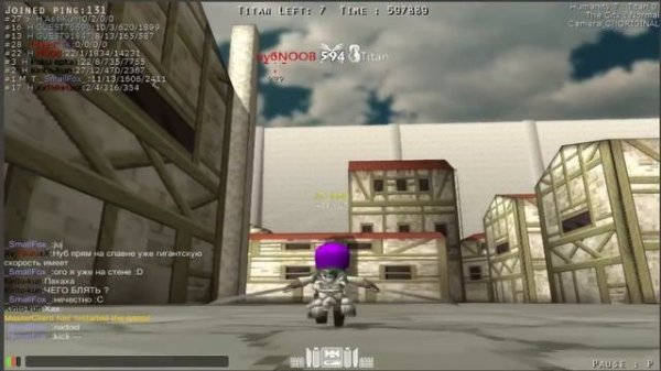 АТАКА ТИТАНОВ ИГРА - Взгляд (Attack on Titan:Tribute Game)