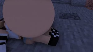 Minecraft vore: An accidental snack(Anal vore)