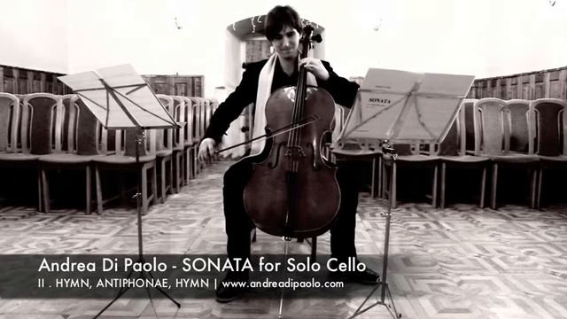Andrea Di Paolo - Sonata For Violoncello (Dima Nikolaev, Vlc)