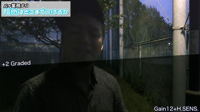 【AG CX350】パナ業務デジの暗所テスト1回目 :036 смотреть онлайн