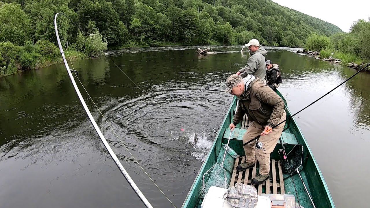 РЫБАЛКА на ЛОСОСЯ часть 1 смотреть онлайн