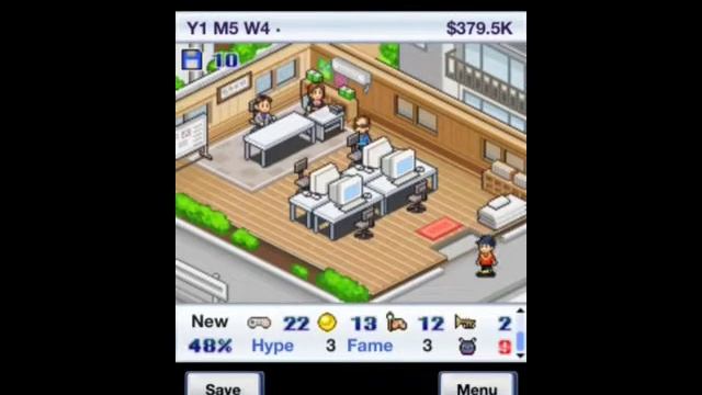 Game Dev Story (IPhone Gameplay) Walkthrough #1 смотреть онлайн