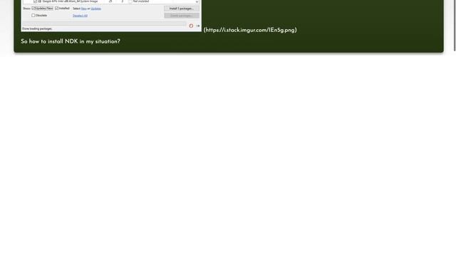 How to install NDK with Android SDK Manager смотреть онлайн