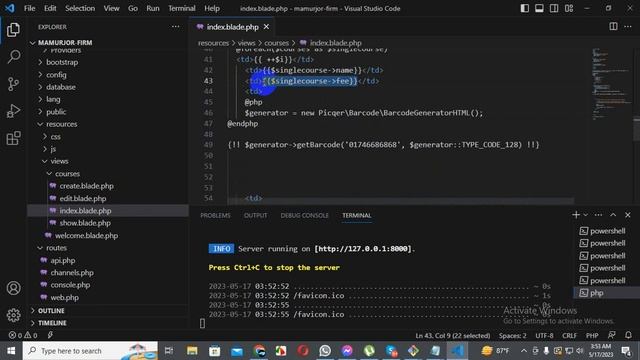 How to Generate BarCode in Laravel 10 Bangla Tutorial | Generate Barcode In Laravel Bangla Tutoria смотреть онлайн