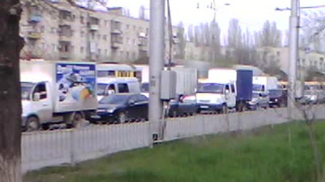 Пробка в Волгограде.3gp смотреть онлайн