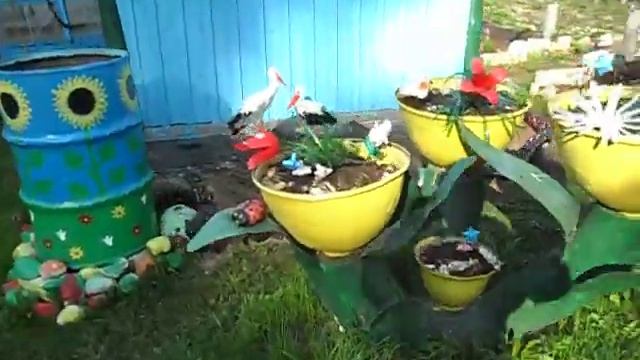 поделки своими руками на участке смотреть онлайн