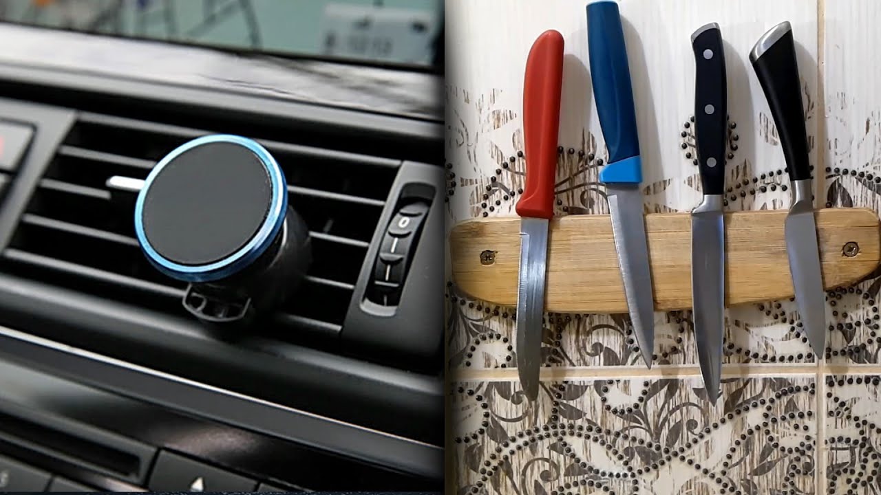 Самодельный магнитный держатель для ножей своими руками смотреть онлайн