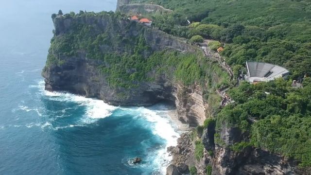 DJI SPARK - Uluwatu Temple (Pura Luhur Uluwatu) Bali смотреть онлайн