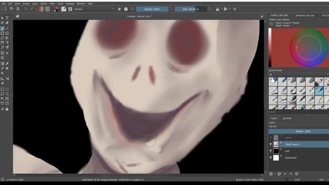 How to draw Creepy Creatures Tutorial - Darian Quilloy смотреть онлайн