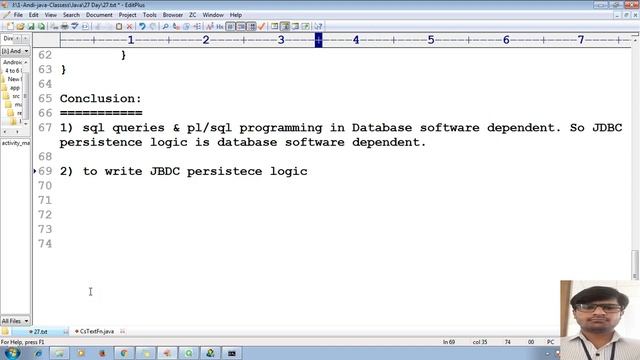 53 Advanced Java Tutorial |JDBC |Pl sql function with both select, non select sql query | adv java смотреть онлайн